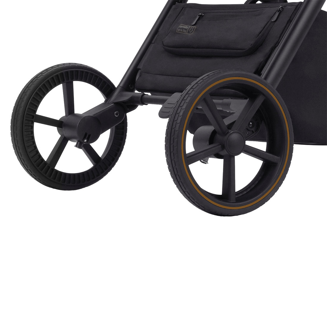 Passeggino universale Epica 3 in 1 2025 L'assorbimento degli urti adattivo ammorbidirà la corsa del passeggino e assorbirà le vibrazioni in eccesso.