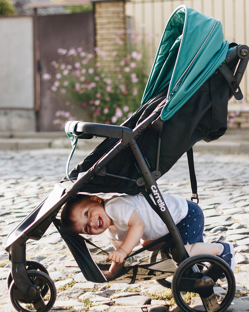 Stai bene, ragazzo! Sembrerebbe, cosa c'entra il passeggino?.. 13