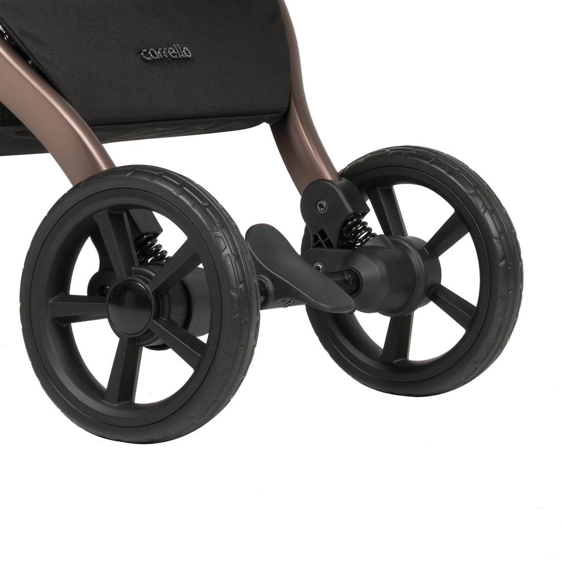 Passeggino Atom M 2025 Assorbimento Degli Urti su Tutte le ruote.
