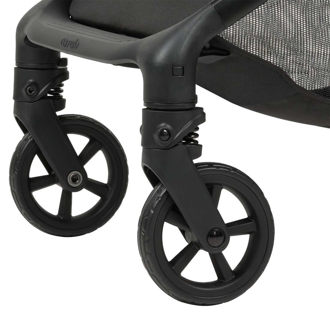 Passeggino Atom S 2025 ruote anteriori